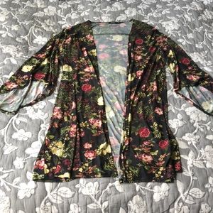 Floral Boho Cover Up